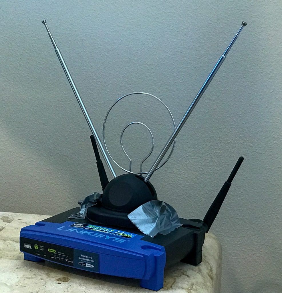 Old Wi-Fi router
